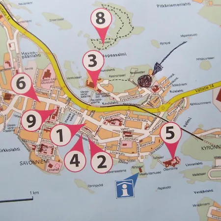 Apartamento Penthouse Casinonsaari Savonlinna